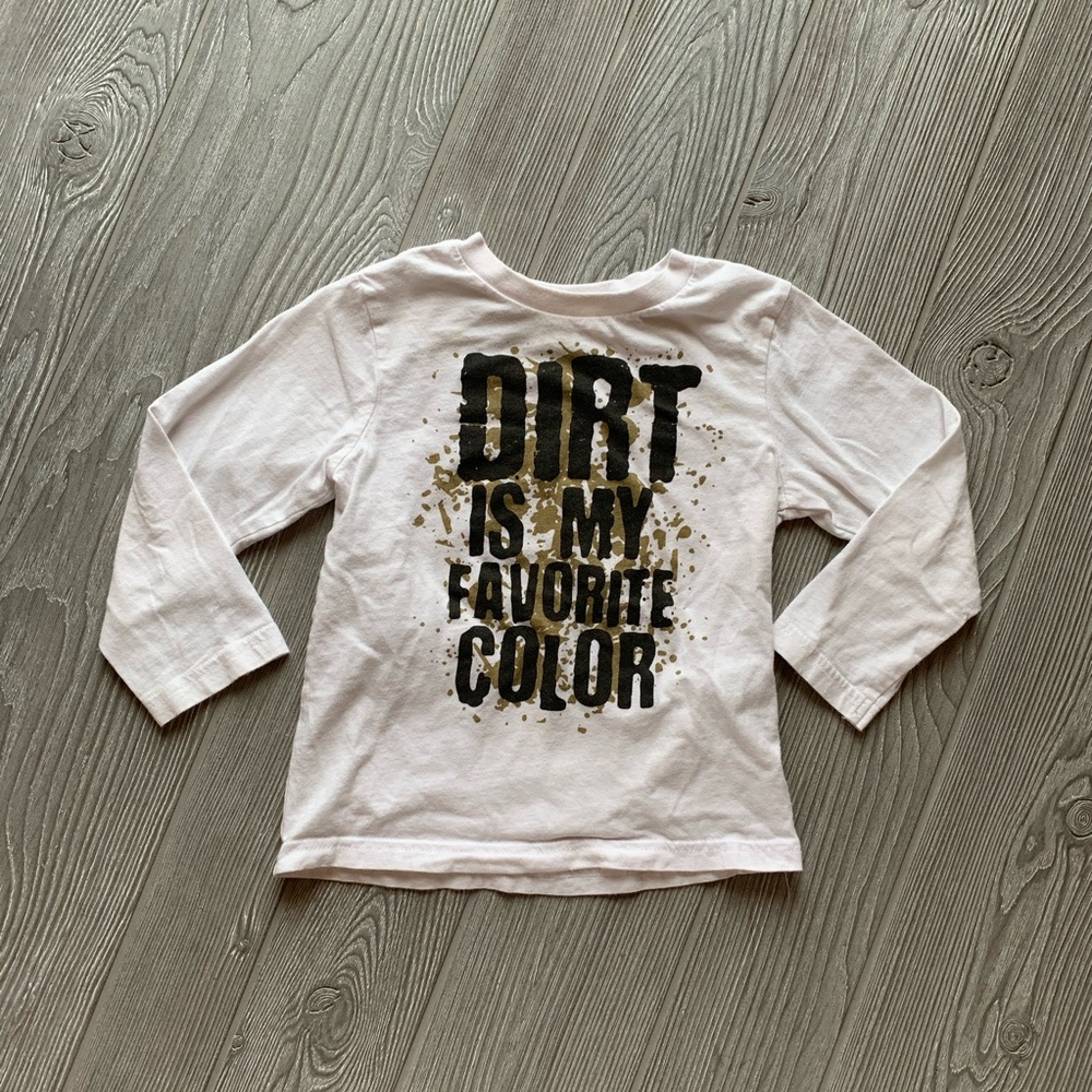 Dirt is my Favorite Color Boys graphic T-shirt